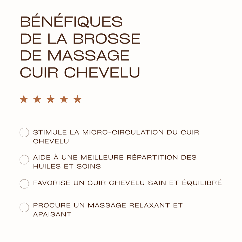 Brosse de Massage Cuir Chevelu